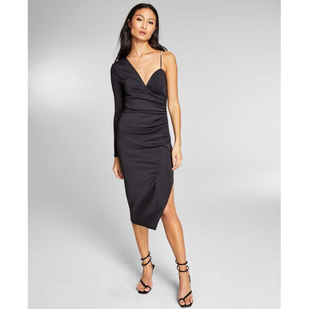 INC International Concepts Jeannie Mai X Inc One Shoulder Bodycon Dress